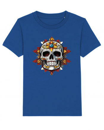 Mandala Skull Majorelle Blue