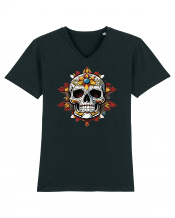 Mandala Skull Black