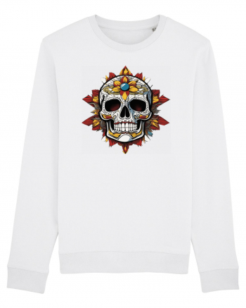 Mandala Skull White