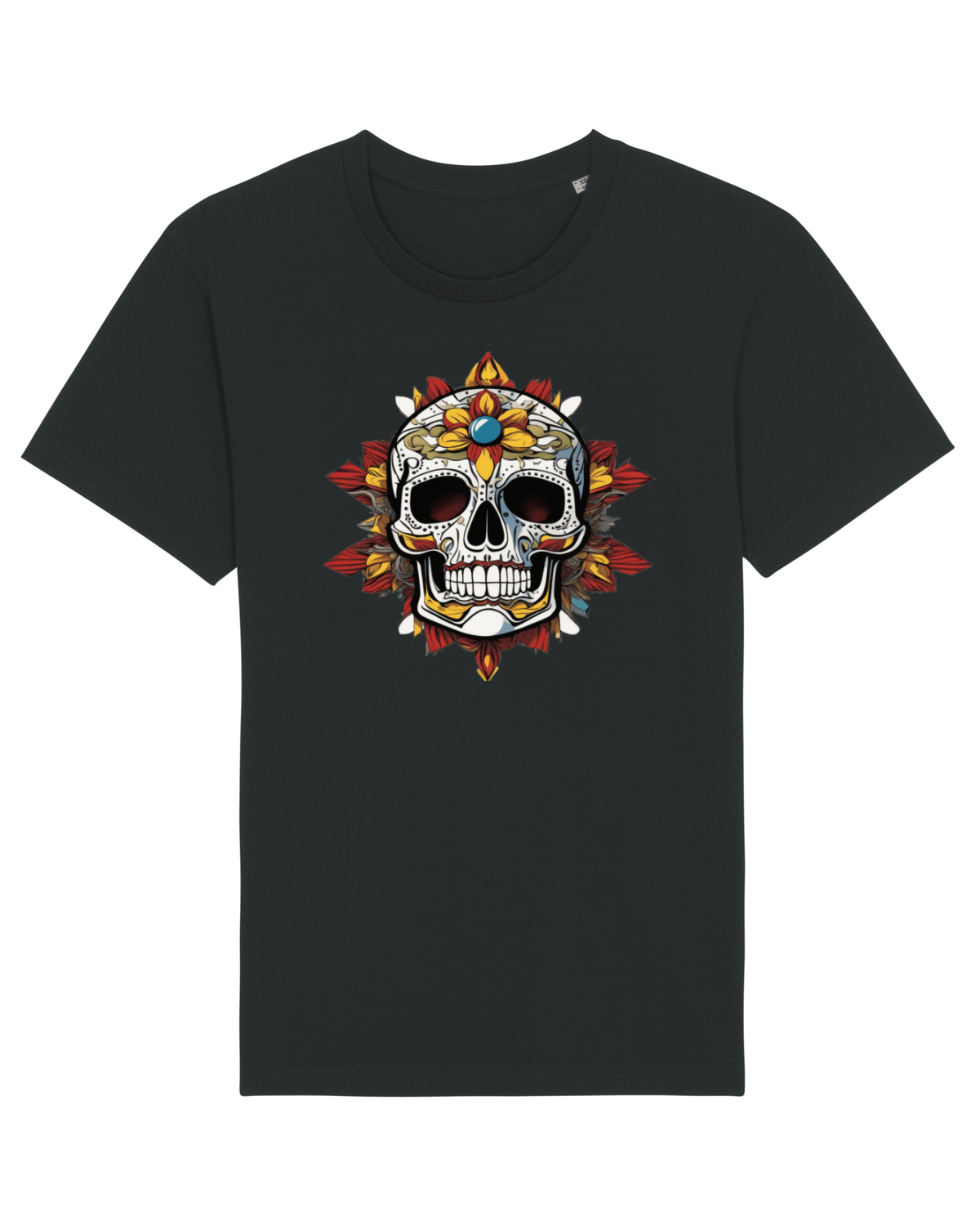 Tricou mânecă scurtă Unisex Rocker Black