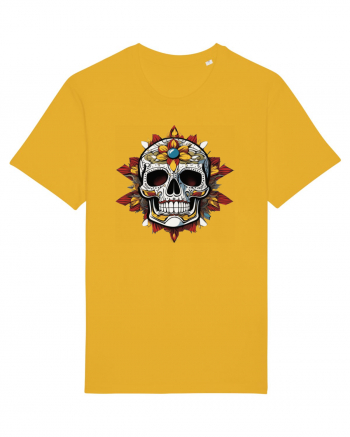 Mandala Skull Spectra Yellow