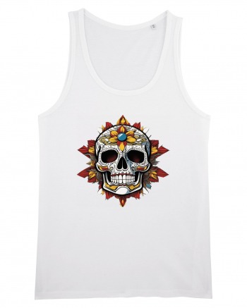 Mandala Skull White