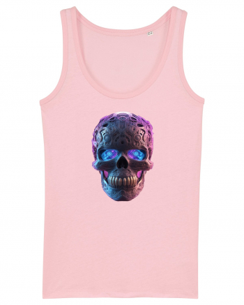 Mandala Skull 3D Cotton Pink