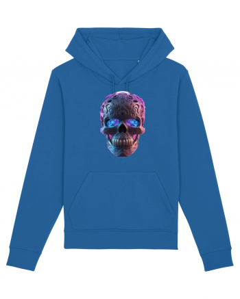 Mandala Skull 3D Royal Blue