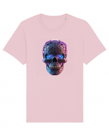 Mandala Skull 3D Cotton Pink