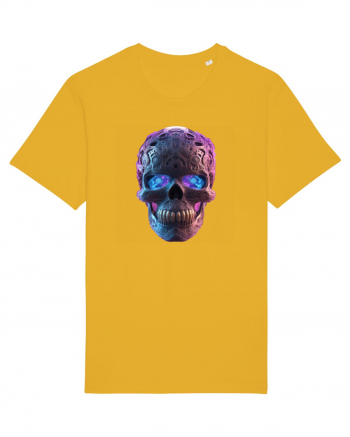 Mandala Skull 3D Spectra Yellow