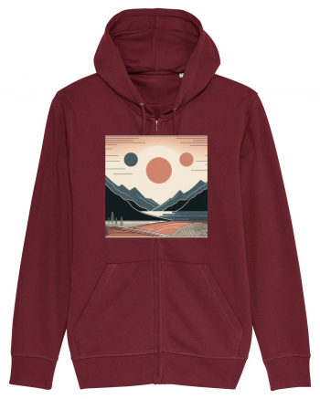 Natura munti soare si mare Burgundy