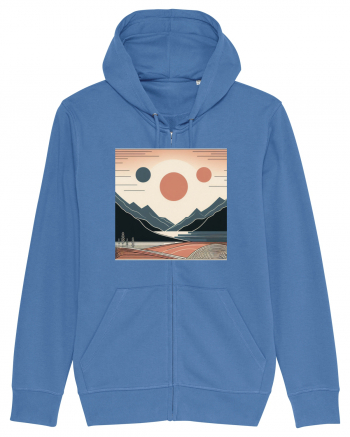 Natura munti soare si mare Bright Blue