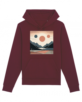 Natura munti soare si mare Burgundy