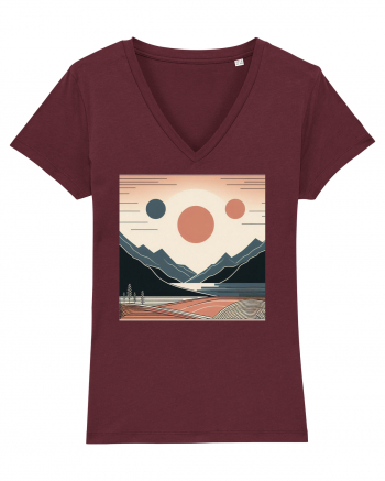 Natura munti soare si mare Burgundy