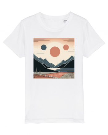 Natura munti soare si mare White