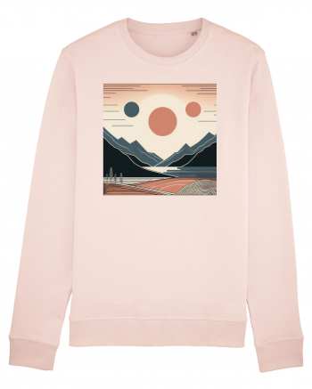 Natura munti soare si mare Candy Pink