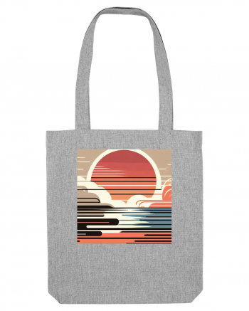 Sunset - soare dupa nori pufosi Heather Grey