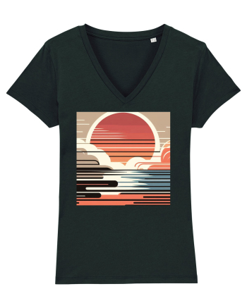 Sunset - soare dupa nori pufosi Black