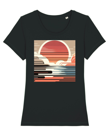 Sunset - soare dupa nori pufosi Black