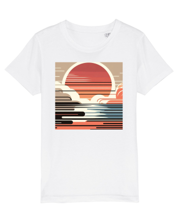 Sunset - soare dupa nori pufosi White