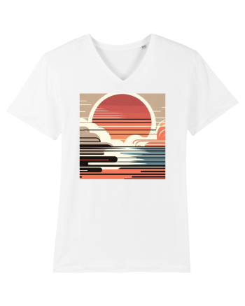 Sunset - soare dupa nori pufosi White