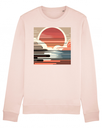 Sunset - soare dupa nori pufosi Candy Pink