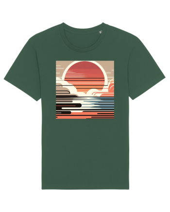 Sunset - soare dupa nori pufosi Bottle Green