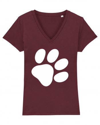 Kitty paw Burgundy