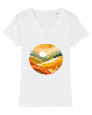 Soare si nori peste dealuri - Sunset White