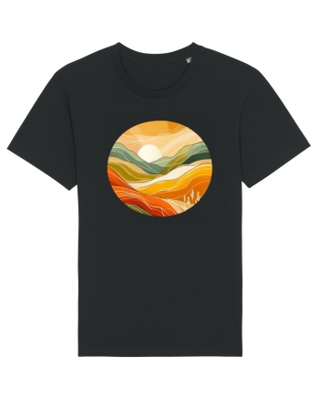 Soare si nori peste dealuri - Sunset Tricou mânecă scurtă Unisex Rocker