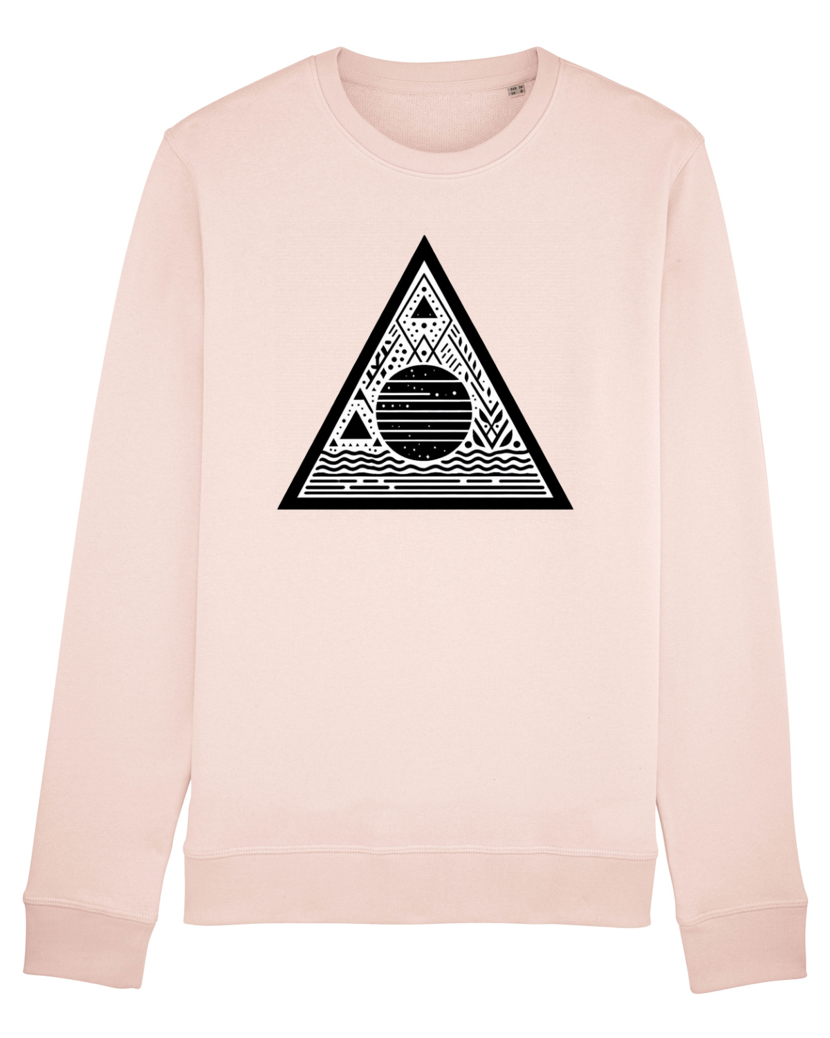 Bluză mânecă lungă Unisex Rise Candy Pink