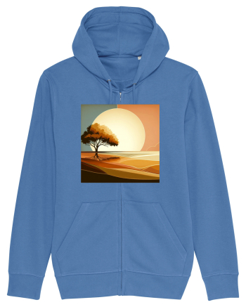 Tree under the sun Bright Blue