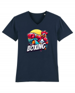 Cocosul Boxer - Pentru iubitorii sportului de contact, boxul Tricou mânecă scurtă guler V Bărbat Presenter