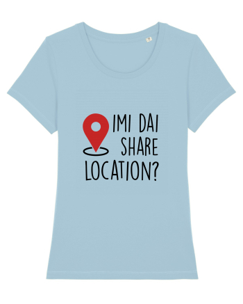 Imi dai share location Sky Blue