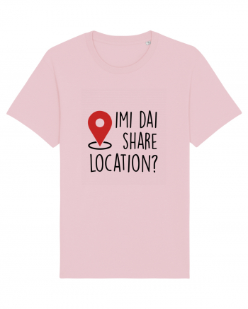 Imi dai share location Tricou mânecă scurtă Unisex Rocker