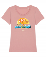 Beachaholic Tricou mânecă scurtă guler larg fitted Damă Expresser