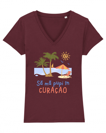 Sa ma pupi in Curacao Burgundy