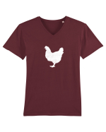 Gaina Tricou mânecă scurtă guler V Bărbat Presenter