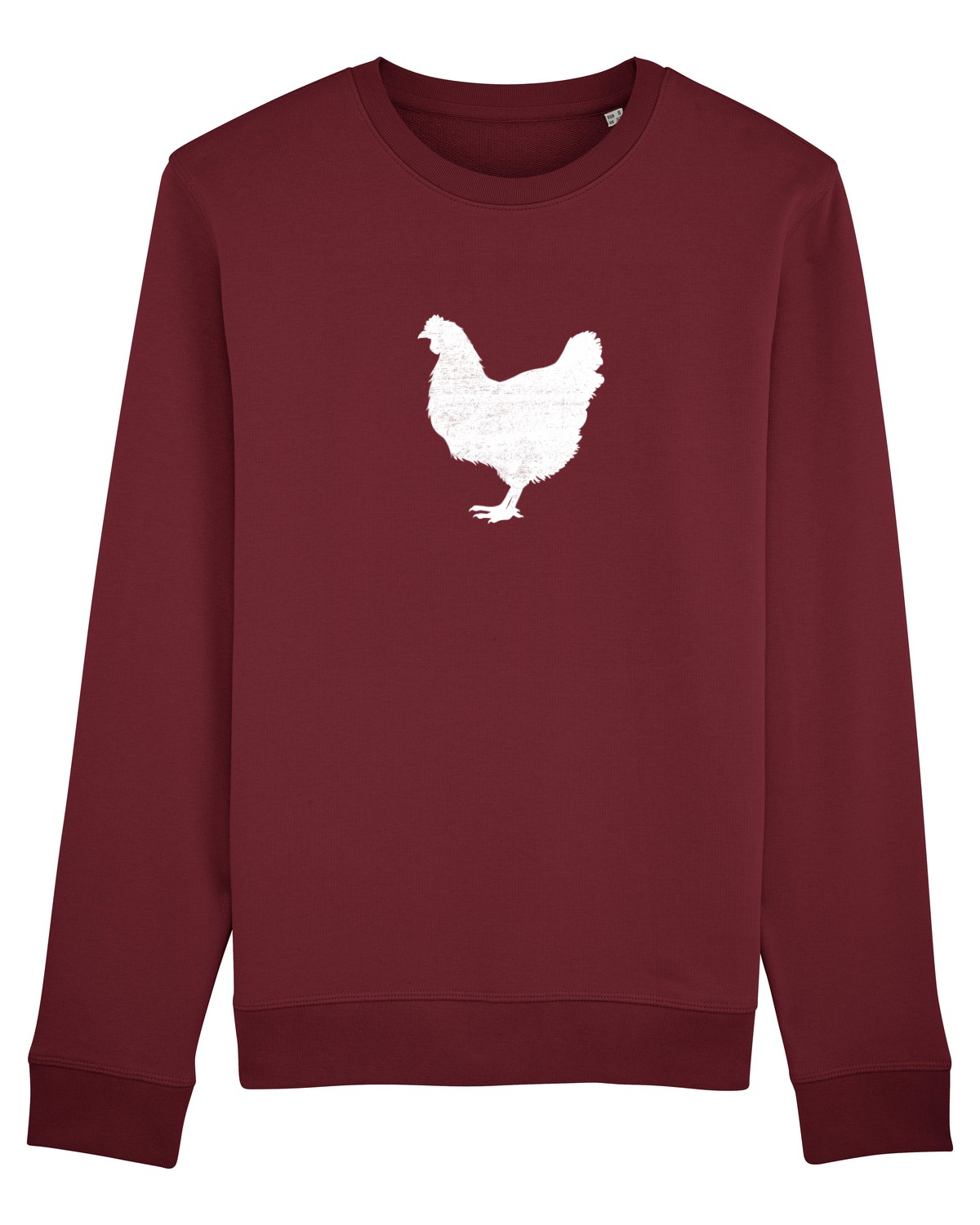 Bluză mânecă lungă Unisex Rise Burgundy