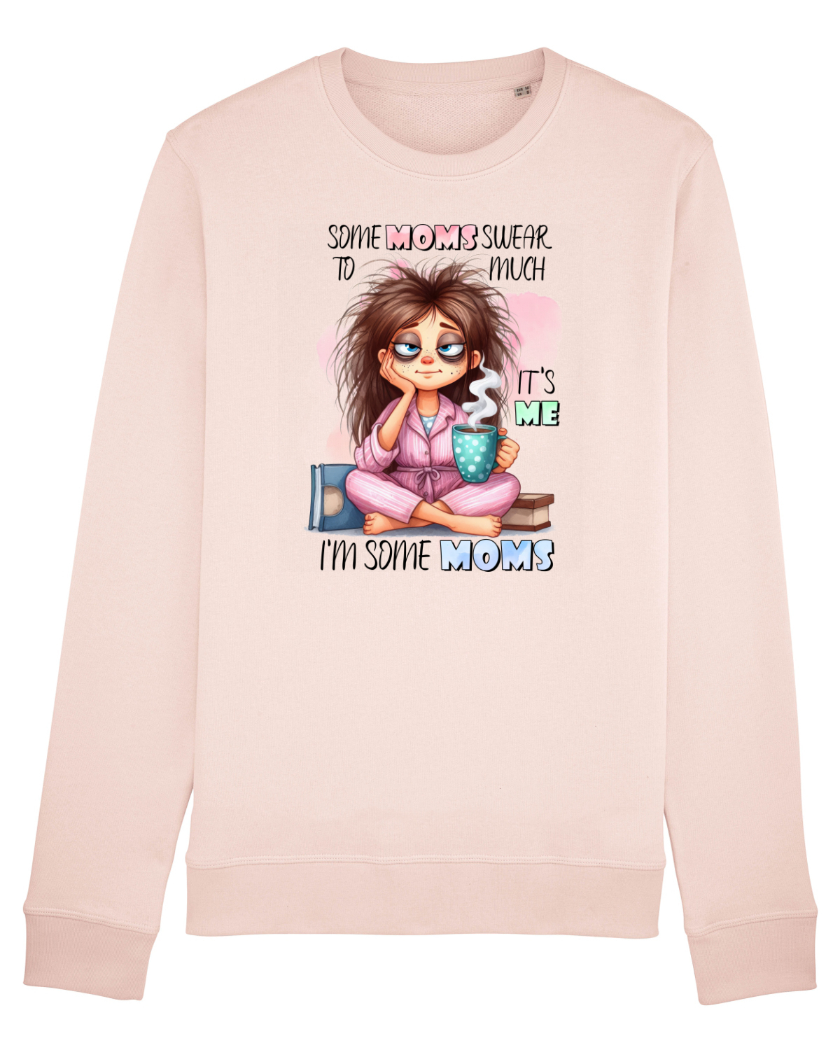 Bluză mânecă lungă Unisex Rise Candy Pink