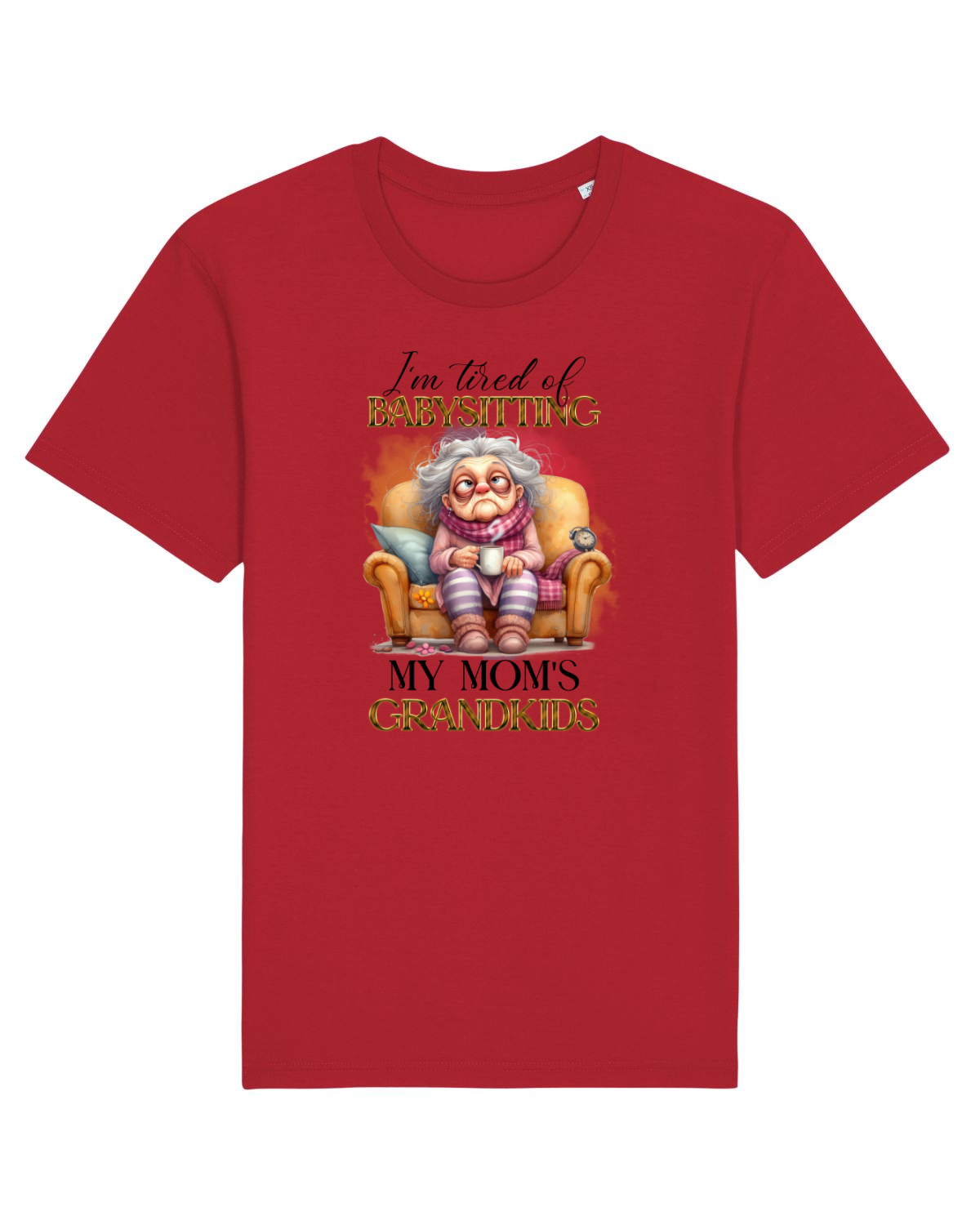 Tricou mânecă scurtă Unisex Rocker Red