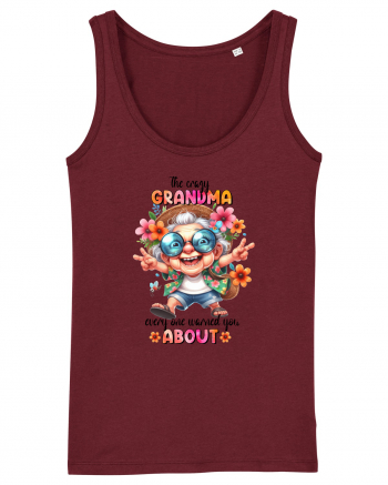 The Crazy Grandma Burgundy