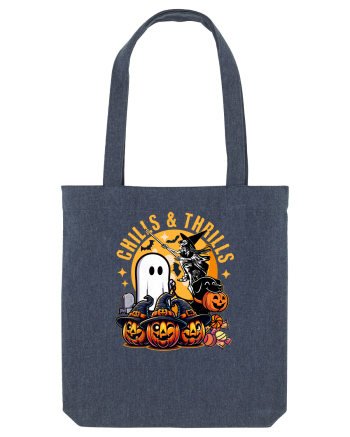 Halloween  Fantoma ce plimba catelul -  Chills & Thrills Midnight Blue