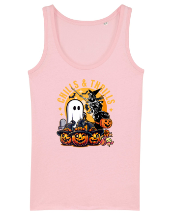 Halloween  Fantoma ce plimba catelul -  Chills & Thrills Cotton Pink