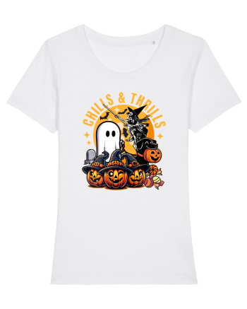 Halloween  Fantoma ce plimba catelul -  Chills & Thrills White