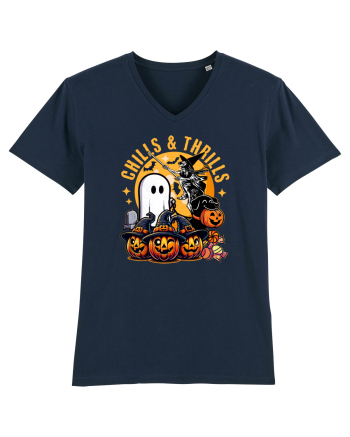 Halloween  Fantoma ce plimba catelul -  Chills & Thrills French Navy