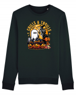 Halloween  Fantoma ce plimba catelul -  Chills & Thrills Bluză mânecă lungă Unisex Rise