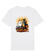 Halloween  Fantoma ce plimba catelul -  Chills & Thrills Tricou mânecă scurtă Unisex Rocker