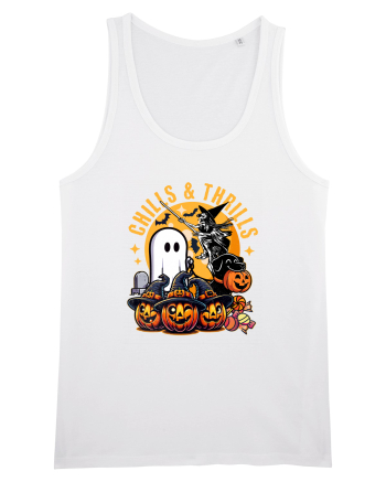 Halloween  Fantoma ce plimba catelul -  Chills & Thrills White