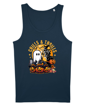 Halloween  Fantoma ce plimba catelul -  Chills & Thrills Navy