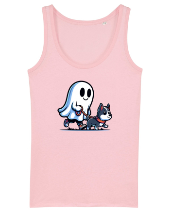 Halloween Fantoma la plimbare cu catelul Cotton Pink
