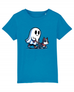 Halloween Fantoma la plimbare cu catelul Tricou mânecă scurtă  Copii Mini Creator