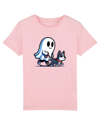 Halloween Fantoma la plimbare cu catelul Cotton Pink
