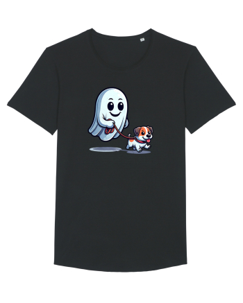 Halloween Fantoma Si Catelul La Plimbare Black
